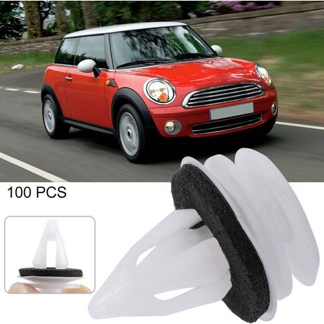 Clips de garniture de panneau de porte, Clips de garniture de panneau de fixation pour attache de fixation de fixation avant et arrière de voiture(100Pcs) (1/5)