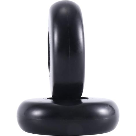 Roues de Rechange pour Valise à Bagages de 55 Mm X 18 Mm, Roulettes Pivotantes en PU, Roulements en Acier au, Kits de RéParation, Noir (1/5)