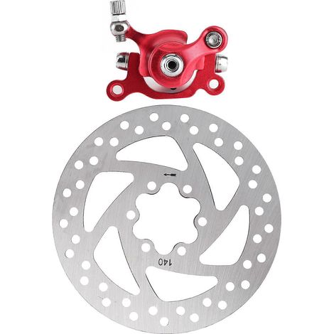 Kit universel d'étrier et de plaquettes de frein en alliage d'aluminium pour petits scooters électriques 24-48V (1/5)