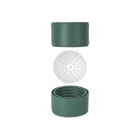 Moules à glaçons - Kikkerland - CU341 - Forme Balle de golf - 2 pièces - Silicone Vert (1/5)