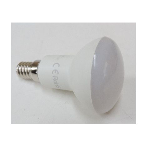 Ampoule LED 6W format R50 blanc chaud 3000K 440lm culot E14 230V non-dimmable faisceau 180° (1/3)