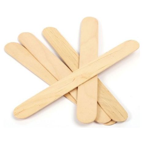 Bâtonnets à glace en bois - GRAINE CREATIVE - 11 cm - 900 pièces - Multicolore - Qualité alimentaire (1/2)