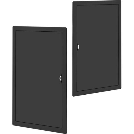 Trappe de visite noire ID-25/40 - 26,5 x 41,5 cm - ABS de haute qualité - Accès facile (1/3)