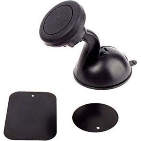 Support ventouse magnétique – Compatible avec Coyote Mini, Coyote S et smartphones – Se fixe au pare-brise ou au tableau de bord du véhicule (1/4)