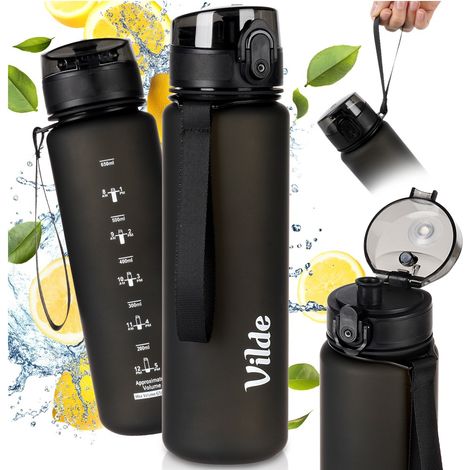 Gourde étanche avec graduation, 650 ml, idéale pour le sport et les voyages. (1/5)