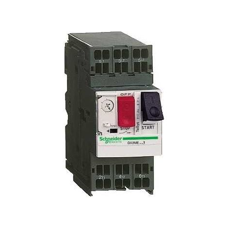 Guardamotor SCHNEIDER MAGTERM 3 polos 9/14A 15kA para protección eléctrica.