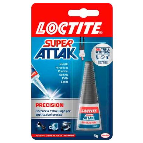 COLLA 'SUPER ATTAK PRECISION' 5 gr - LOCTITE