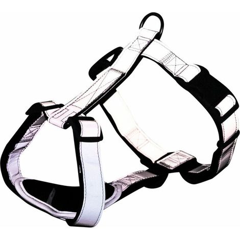 Imbracatura per Cani Trixie Premium Reflect Grafite S-M (1/4)