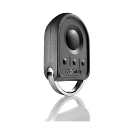 Mando Somfy KEYGO IO 4 botones negro compacto