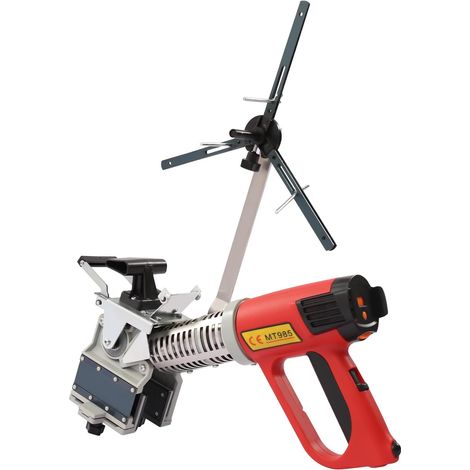 Portable Edge Banding Machine 2000W Edge Bander Curve Straight Edge Banding Machine Woodworking 220V Straight Curve Home Improvement Manual Edge Banding Machine Cuts Accurately (1/5)