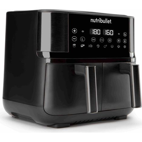 Friteuse Nutribullet Air Fryer Double Bac NBA081B 2850 W Noir (1/5)