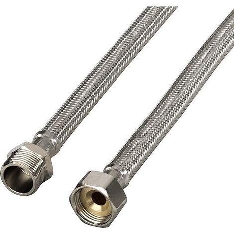 RALLONGE FLEXIBLE D'ARRIVÉE D'EAU RENFORCÉE, 1 M, 1 PIÈCE/SACHET XAVAX 00110959 (1/5)