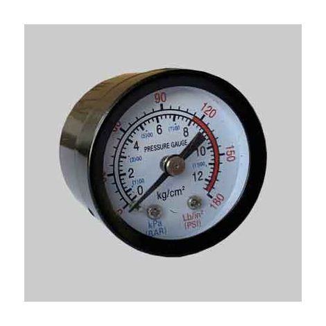 MANOMETRO DI RICAMBIO PER COMPRESSORE IDEALSTAR - mm 50 filet. 1/4"