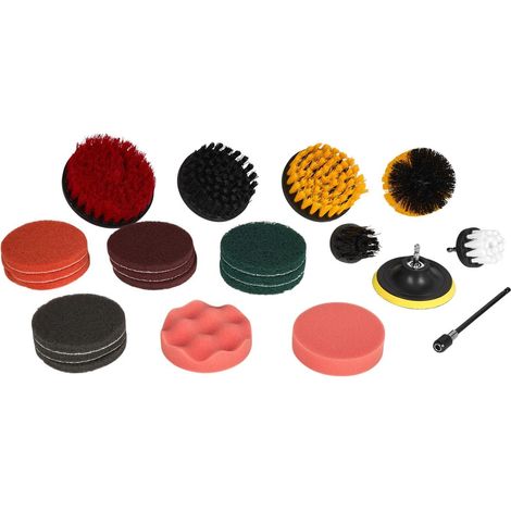 Juego de escobillas para taladro - 22 piezas. KD10997 (1/5)
