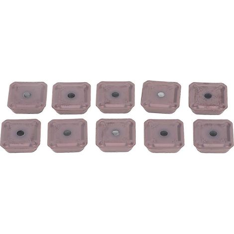 10 Stück Wendeschneidplatten aus Hartmetall für CNC-Drehmaschinen, beschichtet, SEET1203