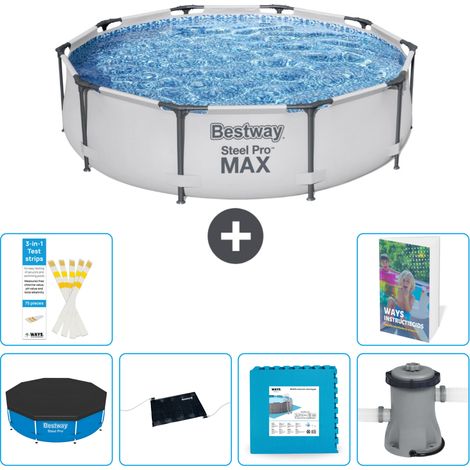 Bestway Steel Pro MAX Rund - 305x76 cm - 7-teilig S99