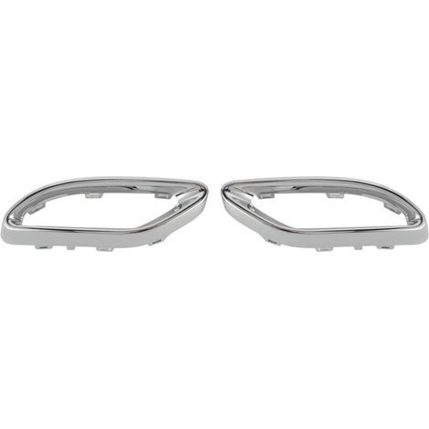 Bright chrome exhaust tip cover, replacement trim for Mercedes-Benz ABCE GLC CLS class W177 W247 W205 W213 X253 C257 (1/4)