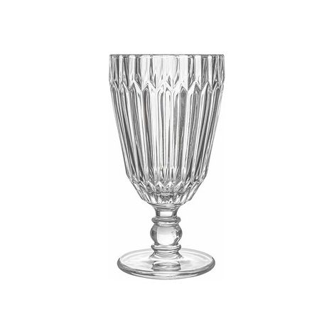 Vaso de 285 ml con soporte: elegante, para cócteles y postres.