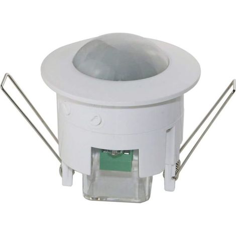 Infrarot-Bewegungsmelder für die Decke – 6 m Reichweite – Integrierter Lichtsensor – 360°-Lichtsteuerung – Für den Innenbereich
