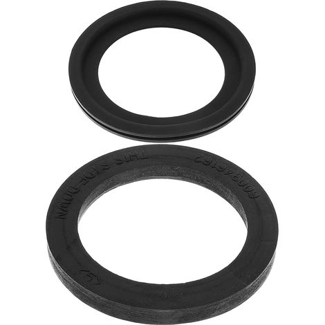 Joint de Cuvette de Toilette pour WC, Epdm, Noir (1/5)