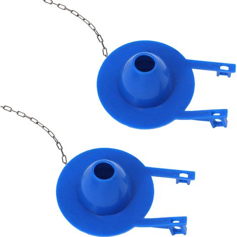Tappi per WC da 2 pollici, coperchio blu da 2 pollici