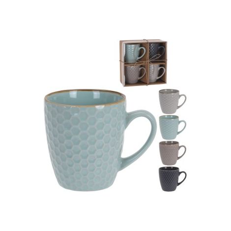 4er Set Kaffeetassen 200ml farblich sortiert (1/3)