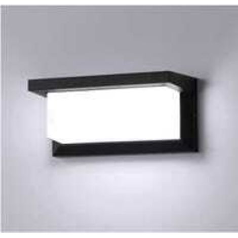 Outdoor LED wall light, IP65 waterproof, decorative for garden, induction powered (white light) (1/5)