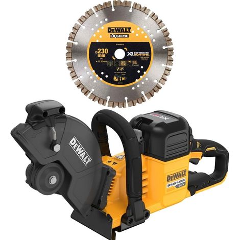 DeWalt DCS691N 54V XR FLEXVOLT 230mm Cut Off Saw - Bare Unit & DT40260-QZ Diamond Blade (1/5)