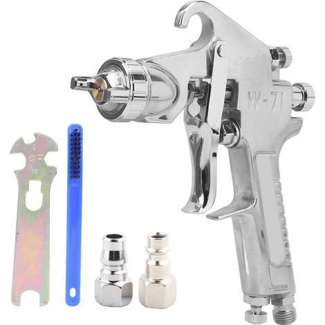 Pistolet à Peinture Pneumatique W-71, Buse 1.8mm Style Américain pour Fournitures Industrielles et Usage Domestique (1/5)