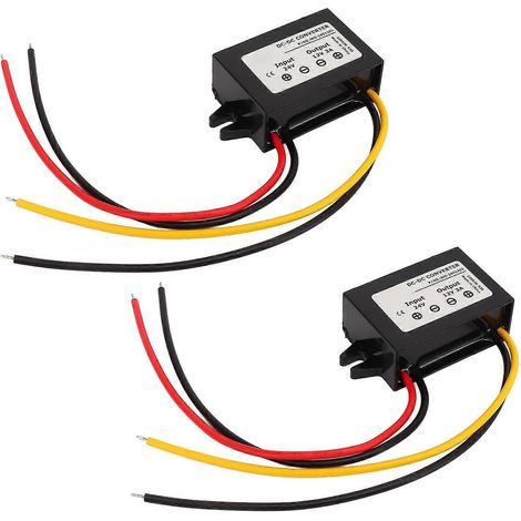 DC/DC-Wandler 18–40 V auf 12 V 3 A 36 W IP68 wasserdichtes universelles Kfz-Abwärtsreglermodul
