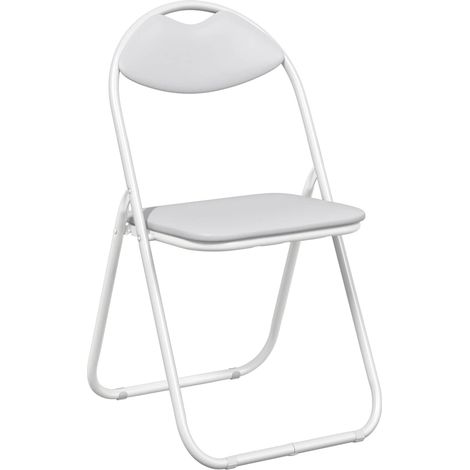 Silla Plegable 8 pcs 48 x 43,5 x 81 cm Cuero sintético vidaXL