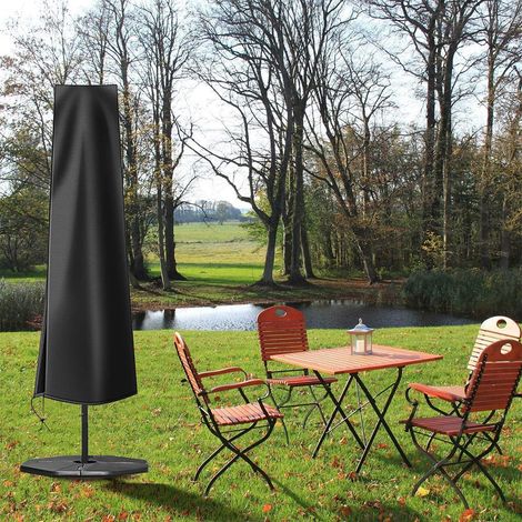 Waterproof Parasol Cover, Parasol Protective Cover Suitable for Garden Parasol from 1.8 to 3.35 m, S (1/5)