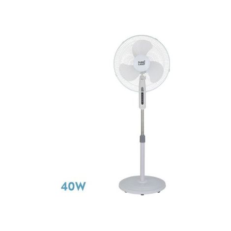 FABRILAMP VENTILADOR PIE ETESIO 3 ASPAS 43CM 40W BLANCO