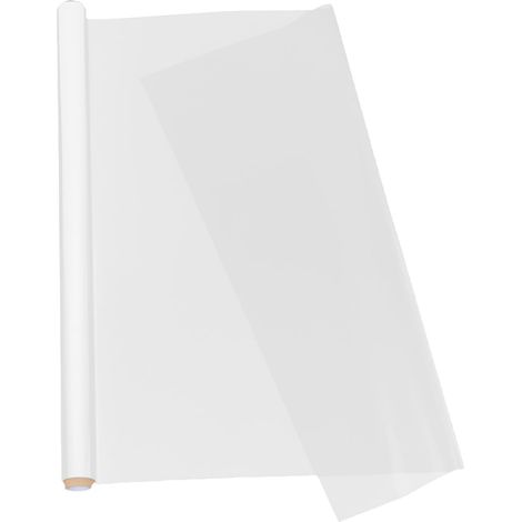 Protection murale transparente autocollante pour placards de cuisine, (1/5)
