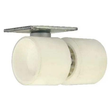 SKATE-Rolle D.40 mm mit schwenkbarer Platte, Höhe 50 mm