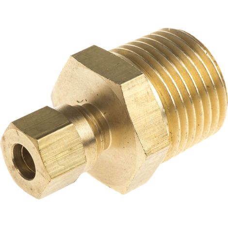 Raccord de compression 1/2 BSPT pour Thermocouple, Ø 6mm ( Prix pour 1 )