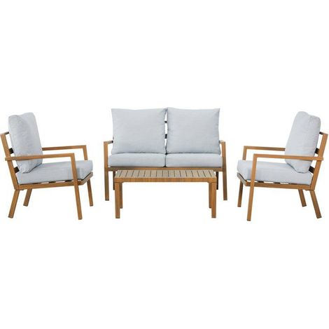 Meuble de jardin no-name 3619994334151 aluminium finition bois (1/3)