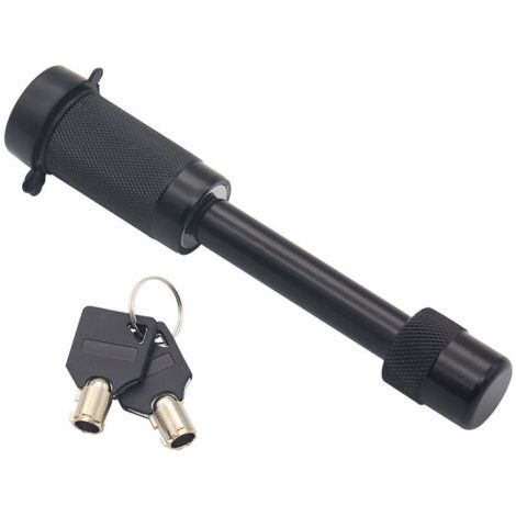 Sollbry Verrou de Goupille de Récepteur Attelage de Remorque, Goupille Coudée de Diamètre 15.5mm pour Récepteurs de Classe III/Iv 2 Pouces et Classe V 2‑1/2 Pouces, Verrouillage de Goupille Attelage (1/5)
