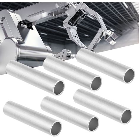 10 Pièces Manchon de Support en Aluminium pour Arbres, Pièces de Rechange pour Robots Industriels 6100‑1012‑0050 (1/5)
