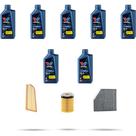 Kit tagliando 3 FILTRI e 7L OLIO compatibile con Mercedes Classe E (W213,S213,A213) E300 EQ 190kw Dal 2019 (1/5)