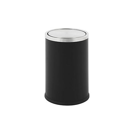 Colector de residuos con tapa oscilante  capacidad 10 l  H x Ø