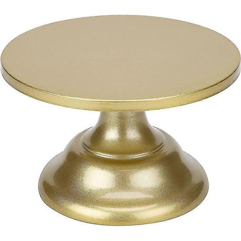 Présentoir à gâteaux de 20 cm avec base, présentoir doré pour le thé de l'après-midi, présentoir à cupcakes pour les fêtes, Bir (haoyi) (1/5)