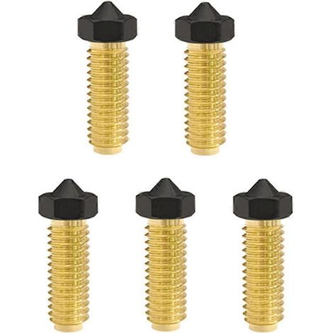 Stück Düsen für Anycubic Kobra 2/K2 Neo/Kobra2 Max Hot-End, beschichtete Düsen für PETG-Druck ohne Fadenbildung, 0,4 mm (1/5)