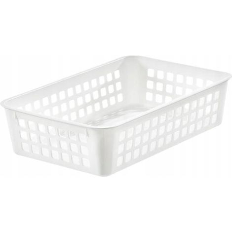 Cestino portaoggetti smartstore basket recycled 2 modulare impilabile (1/3)