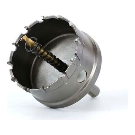 BUNTHAUS Scie Cloche Bi-métal, 42 mm Carbure TCT en Acier Inoxydable de Qualité Industrielle, Scie Trépan Alliage Métallique en Acier à Grande Vitesse pour Métal,Alliage Aluminium,Plastique,Bois (1/4)