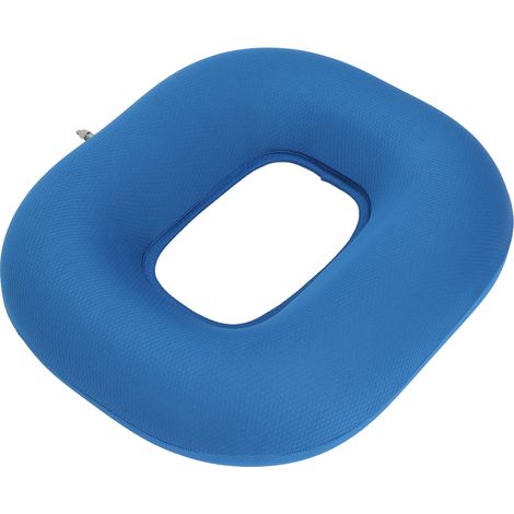 Coussin de siège anti-escarres pour personnes âgées, soulageant la pression sur le coccyx et prévenant les escarres. Oreiller en forme de beignet pour hémorroïdes, sciatique et douleurs au coccyx, ave (1/5)