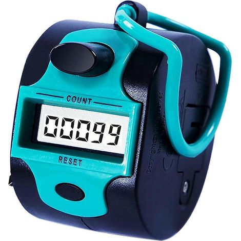 Compteur électronique manuel à cliquet numérique avec bague pour doigt-- (1/5)