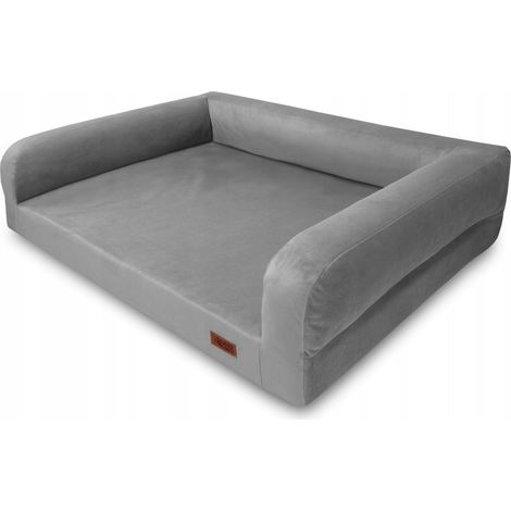Cama para perro gris ortopédica cama para chihuahua HUGGY DOGGY S (1/5)
