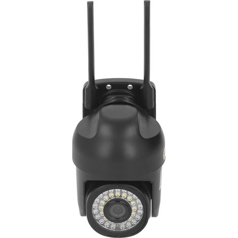 Caméra WiFi Extérieure 1080P 2MP Surveillance 350°, Rotation 90°, Suivi Automatique, Vision Nocturne, 2.4/5GHz, Prise US 110-240V