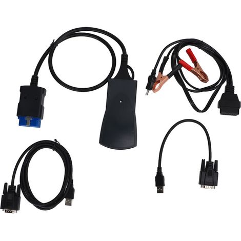 Jeffergarden Convient au logiciel Lexia3 PP2000 Diagbox pour remplacer la puce LED Plus de l'outil de diagnostic OBD2 à puce complète Citroën C1 C2 C3 C4 C6 C8-DOU